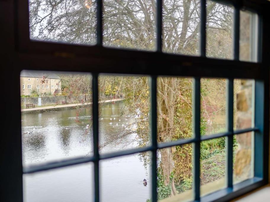 Ferienwohnung Woodmill Bakewell Riverside Exterior foto